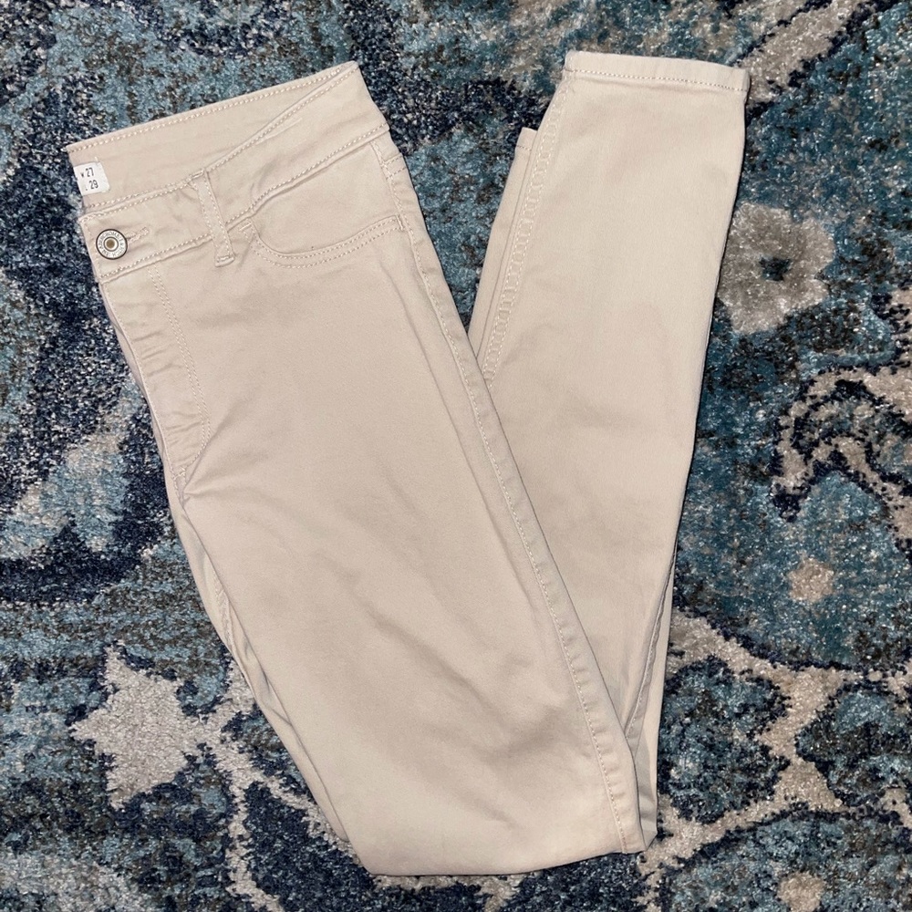 Abercrombie & Fitch size 4 khaki skinny pants